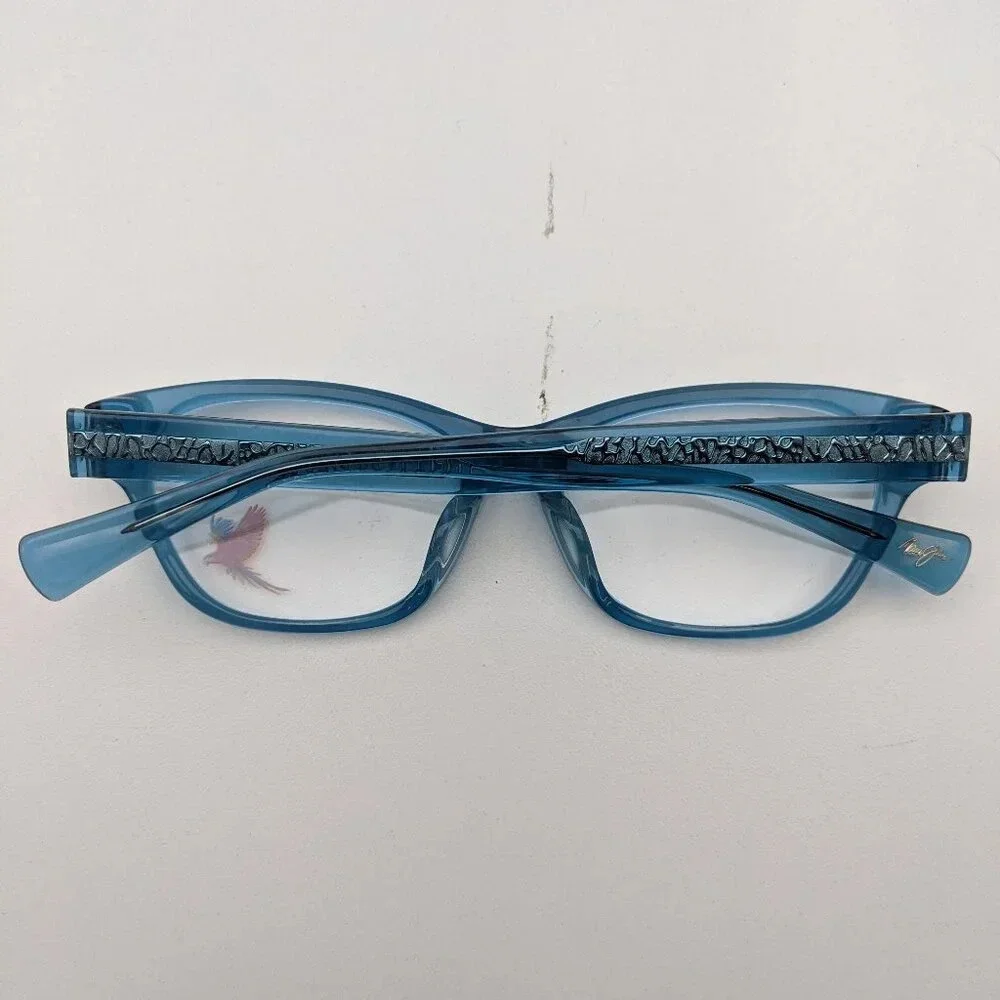 🕶️Made in Japan! Maui Jim MJO2203-76SF Cat Eye Eyeglasses 51/17-143 / ALC348🕶️